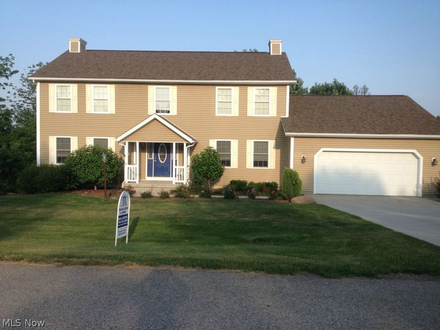 Very spacious 2 story home located in the Eaglepoint Subdivision. this home offers 4 bedrooms and 4 full baths. All applianced kitchen features custom cabinets. First floor offers an additional Office and Mudroom. First floor laundry. Finished walk out basement with family room, full bath, exercise room and storage space. Basement walks out to a large patio with fire pit and stone Wall. A must see!