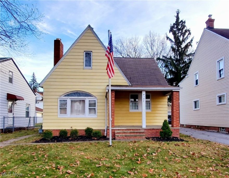 Look no further, the comfort of a no-worry-home awaits you. Welcome to this revamped 3-bed, 1-bath, bungalow with available space to embrace! Upon entering you will be delighted by an abundance of natural lighting & the refinished gleaming wood floors that adorn the living room & beyond. From there, the elegance of the traditional wood mantel & tile hearth encompassing the gas fireplace will be sure to catch your eye. A convenience sure to bring warmth & ambience to chilly nights. The renovated kitchen features soft-close cabinets, a breakfast-bar, stainless-steel appliances, & lifeproof vinyl flooring. Two 1st-floor bedrooms separate the tastefully updated bathroom. The 2nd-floor offers a 3rd bedroom, attic storage, & partially finished flex-room. Let your imagination fill in the blanks...walk-in closet, creation-room, home office, 4th bedroom, playroom, contemplation room, chill spot, or....!?! The possibilities are numerous. The spacious laundry area offers a new washer & dryer, plus utility sink. The basement is waterproofed by Ohio State Waterproofing & offers a new HVAC system, new glass block windows, & a completely updated electrical system with a 100-amp panel. Additional updates include but not limited to: some replacement windows, new mini-blinds throughout, Amish-built deck/garage roof, front/back doors, new lighting, & new main water/gas lines from house to street. Schedule your showing today & make 4348 Prasse Road your home sweet home before someone else does!