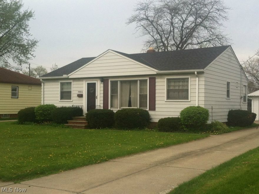 Great ranch for your first time buyers or downsize. Open floor plan with a large living room and dining room combination. Bright - Sunny kitchen with appliances included. Hardwood floors under carpeting throughout the house. Three bedrooms on the main floor with an additional bedroom in the lower level. Finished rec room with a bar make it great for entertaining. Recent updates include: Roof, tear off 2012, updated electrical panel, some new windows, newer h20, and furnace. Nice deep lot and a 2 car garage!!