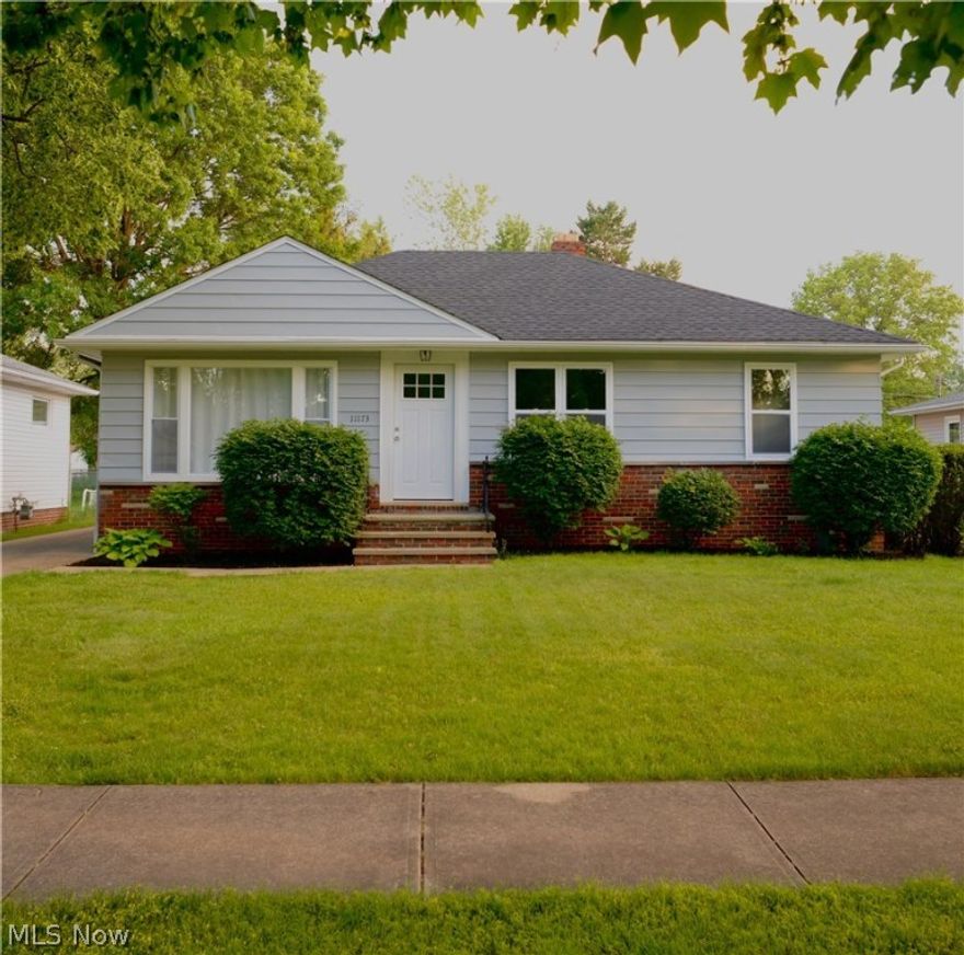 Welcome to this amazing ranch located in Parma Heights on a quiet, tree lined street, with close proximity to restaurants, shopping, playgrounds, and schools. You will be impressed with the open floor plan, large kitchen with all new SS appliances, elegant backsplash, and modern bathroom. There are new floors, trim and crown molding throughout the entire home. This home features new roof and gutters, installed in November 2016. Home has a finished basement that adds 800 SF of additional living space with new carpet and a room that can be used as an office or bedroom. The basement also features an ideal laundry room. The home has new exterior and interior paint throughout. There is a large back yard and a detached two-car garage with new doors. Don’t miss this great opportunity, move in today and enjoy! Updates: New roof, all new windows, new floors, new trim, new kitchen and all new fixtures, new appliances, new bathroom and all fixtures, new paint throughout the whole interior and ext