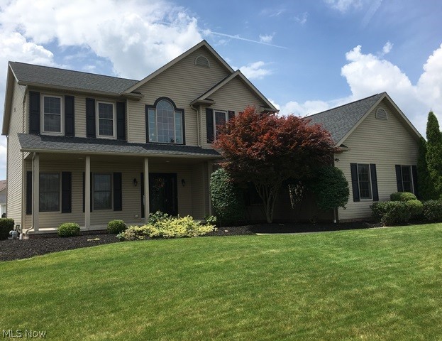 This meticulous updated home is ready for a new family. As you enter the two story foyer there are beautiful wood floors. The office or den could be a quiet room for working or just a nice room for reading. The eat in kitchen is spacious with an island and plenty of room for a table. There are two pantries. In the family room is the fireplace and the extra room that has been added is a room where the guys can watch sports. The master bedroom suite has a full bath and walk in closet.
For a sports fam the one bedroom has a full wall picture of a stadium. The yard has been professionally landscaped and is beautiful. The patio has a built in gas grill.
Updates include: Furnace and air (2018), Hot Water tank (2019, Roof and siding (2014) The addition was added in 2007.
All in all this home is in move-in condition!! Won't last.