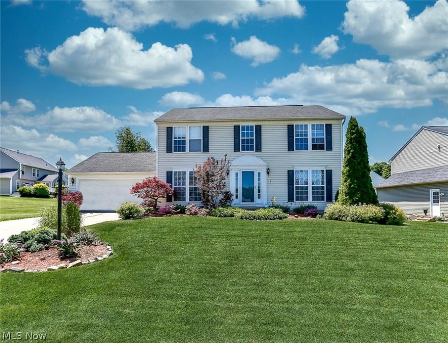Welcome home to this center hall colonial in Lexington Ridge!  This development includes a community clubhouse with 2 pools, exercise facility and fenced playground!  As you enter the home, you will see new updates such as LVT flooring, carpet and freshly painted with today's colors throughout the first floor and stairway.  The open floor plan is perfect for entertaining and the morning room brings lots of light into the open kitchen that leads to a large deck.  There are stainless appliances and a new faucet in the kitchen.  Outside, you have a large backyard for entertaining and EXTRA COMMON SPACE that the HOA maintains! As you make your way upstairs, there is a large, vaulted master suite with walk-in closet and vaulted master bath. There are 3 generous-sized bedrooms for your growing family as well as a 2nd full bath.  The basement is partially finished and can accommodate plenty of guests.  The washer/dryer will stay with the home and are also located on this level.  The HWT was r