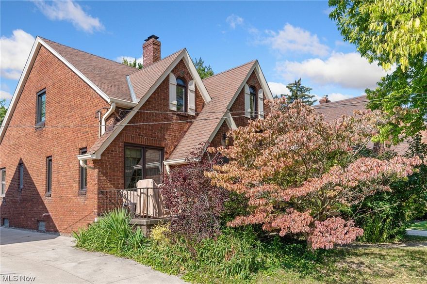 This spacious 4-bedroom brick bungalow on one of West Park’s finest streets is now available! So many unique qualities included with over 1900 sq ft of living space. Large eat-in kitchen with breakfast counter, built-in pantry, and plenty of cabinet and counter space plus garden window. Beautiful original natural woodwork throughout including hardwood floors. Ample-sized dining room with built-in corner cabinet and an abundance of natural light. Living room features beautiful stone decorative fireplace. 2 first-floor bedrooms with a full bath plus a large second floor with 2 additional bedrooms. The master bedroom on the second floor is uniquely designed with extra height and 2 dormer areas. The lower level offers a 19x11 finished room ideal for a rec room, home office or library. Some updating is needed but this home has great potential. Possibility for expansion of another bath in basement. Garage roof 2023, garage door 2020, driveway 2013, some replacement windows. This home is perfectly located in the heart of West Park close to Munn Rd, I-90, parks, and shopping. Schedule your tour today.