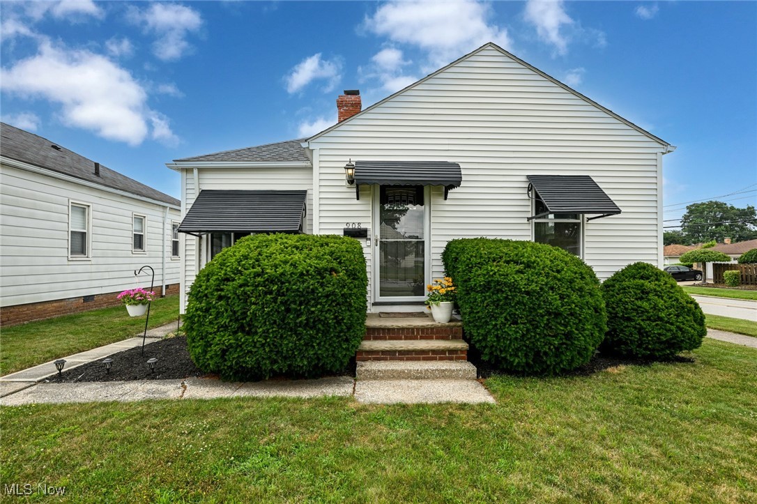 PARMA PERFECTION! Welcome to 908 Dawnwood Drive, a beautifully updated 3 bedroom/2 bath ranch situated on a spacious corner lot in a prime Parma location near all the conveniences of Rockside Road. With standout curb appeal and a newer two-car detached garage (2010), this home is ready to impress. Step inside to discover a bright open-concept layout featuring stylish vinyl flooring, quartz countertops, and stainless steel appliances in the kitchen. The thoughtfully designed floor plan offers main-level living throughout, including a spacious primary bedroom with barn doors that open to a generous walk-in closet. Enjoy the ease of a designated laundry area, a large walk-in pantry, and both new front and back doors. The new roof (2020) adds peace of mind, while the tasteful updates throughout make this home truly move-in ready!