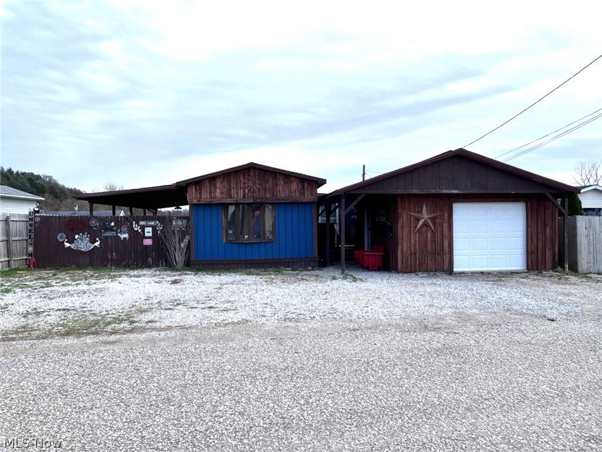 This is a nice 3-bedroom (possibly 4) home. Master Has a private bath and dressing room. Home has quite a few updated. Electric service, new master Bath, kitchen is adorable. The lot goes with this home. There is a 1 car garage, a 16x14 Stowage building and also a 20x16 Building. A very large laundry room that can be split to make another bedroom if you would want. This is perfect for someone just starting out or a great rental property. close to everything and school bus right at the end of road. For this price there is nothing like it. Hurry and take a look. Seller is completing some projects in the home, will be finished before we would close.