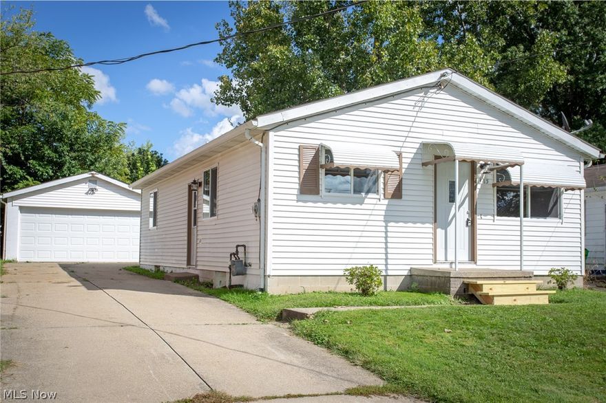 Welcome home to this completely updated ranch home, located on a dead-end street! 2018 Updates and renovations include: furnace, A/C, windows, interior & exterior doors, appliances, flooring, kitchen & bathroom update, stockade privacy fence, fresh paint & more! Neutral tones throughout the home give you the chance to add your finishing touches! The spacious living room opens to the beautifully remodeled kitchen with gray-toned cabinetry, gorgeous granite counters, brand new tile back splash and stainless appliances. A sliding barn door was added for visual interest as the closure to the hall closet. The bathroom remodel features a designer vanity, oil-rubbed bronze fixtures, white penny-round tile wall accent & laminate wood-look flooring. 3 Ample bedrooms, one with access to the freshly painted back deck that overlooks the partially fenced yard, large 2 car garage and storage shed. All the updates...all on one floor!!