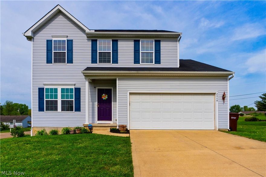 What a wonderful place to call HOME!  There are three bedrooms upstairs with a master bed/bath and a bonus room for a fourth bedroom, office or playroom etc. (currenlty an office).  Kitchen has been updated and includes a new dishwasher, microwave and great pantry.  All the bathrooms have been modernized with new vanities and top of the line fixtures. First floor laundry/mud room coming in from the garage and a newer deck with vinyl railing that leads to a large backyard.  Within the last three years- updates include all carpet, windows, lighting, interior doors and paint throughout the whole home including the new finished basement with a half bath.  In 2020 new luxery vinyl plank flooring was added in the finished basement and in 2019 a new HWT.  Family room could also be used as a dining room if you prefer, currenty a playroom.  Home is located in The Diamond Park Community, a highly desired area.  Diamond Community Park is only a 5-10 minute walk away.