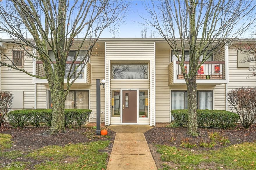 Spacious two-bedroom, two-bath condo in the Gardens of Bay Landing with 1,237 sq. ft. of comfortable living space. Features include fresh interior paint, an inviting eat-in kitchen open to the living area, and in-unit laundry with shelving and hanging space. The bright living room leads to a private balcony overlooking landscaped grounds. The condo offers stainless steel appliances, newer LVP flooring in the kitchen, and carpet throughout. The large primary bedroom includes an ensuite bath, plus a second full bathroom for added convenience. Community amenities include two pools, tennis and basketball courts, a playground, and beautifully maintained gardens and ponds. Convenient Westlake location close to shopping, hospitals, highways, and public transportation.