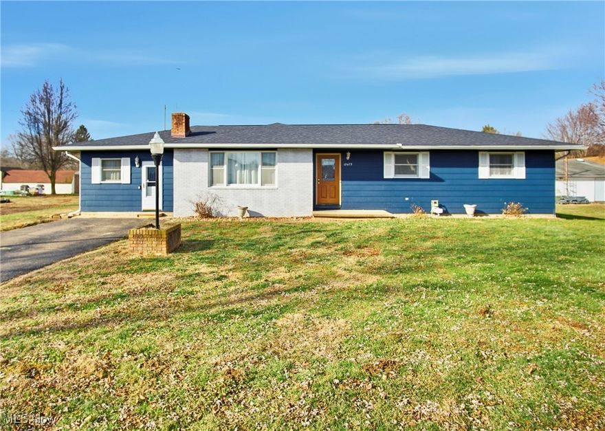 Situated in the Tri-Valley School District, this spacious home offers comfort, updates, and flexible living space. With 3 bedrooms and 2 full baths, one bathroom has been completely remodeled down to the studs with all new finishes. The mostly finished basement includes a bonus room that could be used as a 4th bedroom, office, or flex space, along with a large family room featuring a gas fireplace, bar area, and storage/mechanical room.
On the main level, you'll find an additional family room with a cozy wood-burning stove, perfect for everyday living or entertaining. Kitchen appliances stay, along with the washer, dryer, and water softener (washer new September 2025; refrigerator newer). Important updates include a new roof on the home and garage (summer 2025), well pump and pressure tank replaced December 2024, and septic pumped January 2026. Outside, enjoy a nice, flat backyard, covered back deck, and a 15' round, 48'' deep above-ground pool. The oversized 2-car garage includes a workshop area, and both the house and garage were recently power washed. A security system with window and door sensors remains for added peace of mind.