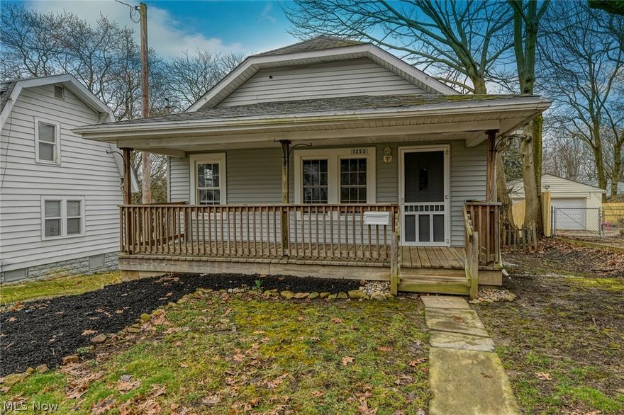 Move-in ready cozy ranch home in North Hill that is walking distance to the Gorge Metro Park! Enjoy sitting on your front porch during the summer in this quiet neighborhood. Home has been freshly painted with neutral colors and has beautiful Kraftmaid cabinets. The refrigerator and stove are staying with the home.  Furnace was replaced in 2009, water heater in 2018, Electric panel 2004!