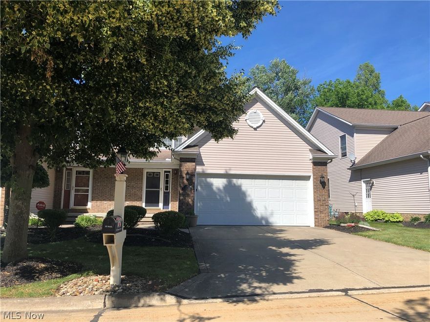 *Located in the desirable Sunset Cove development featuring private lake access* Spacious open concept kitchen and living area opens to private deck, making this home wonderful for entertaining. First floor laundry and powder room. Also on the first floor is an additional flex space which can be used for formal dining, den, exercise space...what ever your needs may be. On the second level is a spacious master suite which features a large walk in closet and private master bath with large window seat (w/storage), jetted tub and separate shower. The second bedroom is a great size, with nice closet space and window which offers a view of Lake Erie! You will be impressed with the unfinished basement which is in pristine condition, offering an additional 1000+ sq ft. to use as is or finish off for additional living space as you please! Additional features are ample closet/storage space, Electric start for gas fireplace, Nest smart thermostat, and 2 car garage wired with 50 amp outlet for ele