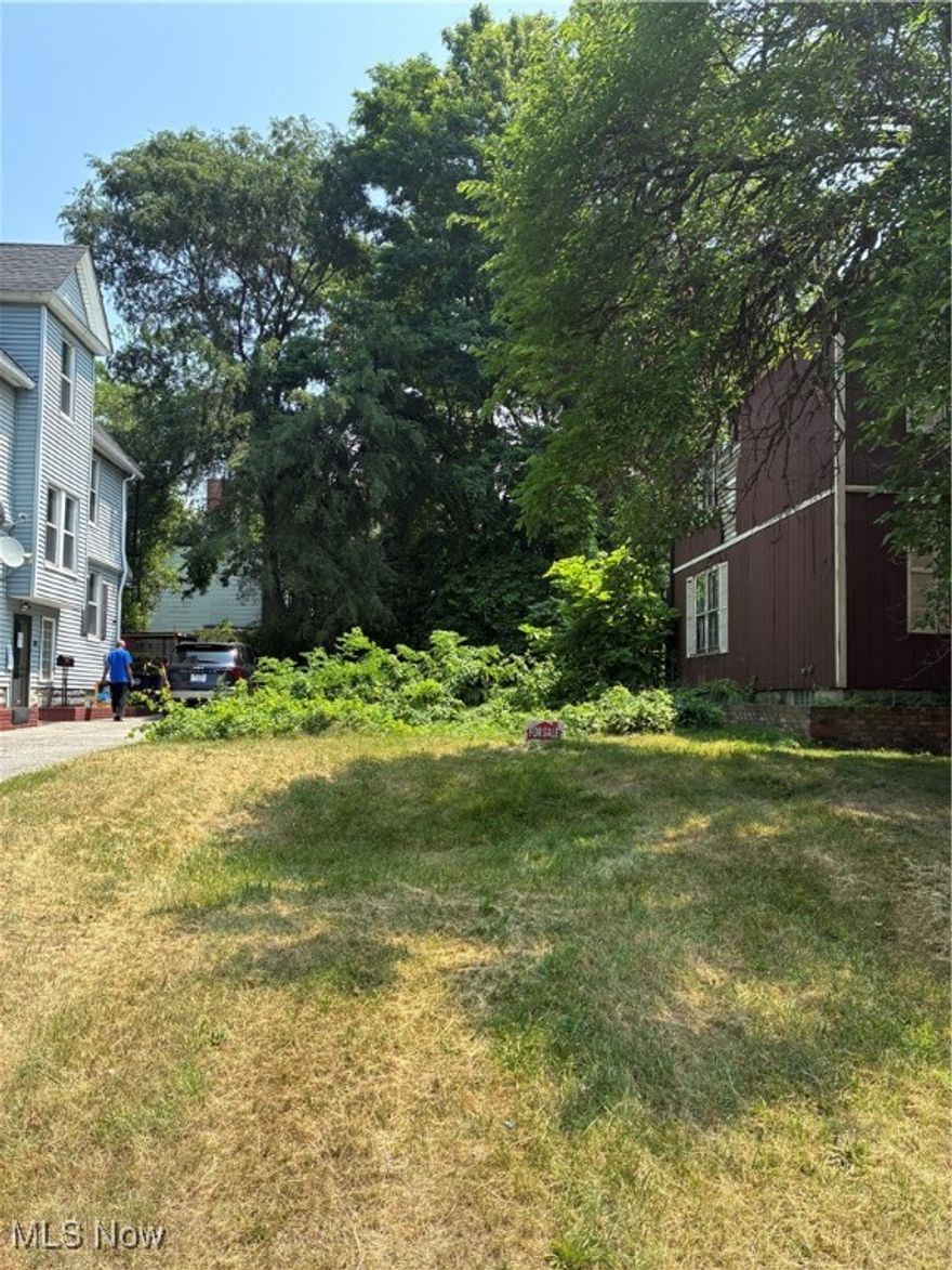 Hough development opportunity that includes 3 total lots! So much is happening in the neighborhood which is adjacent to the Cleveland Clinic and the institutions of University Circle. Be a part of the area's future and join the other developments popping up all over the neighborhood. Lot is zoned Medium Density Apartment.