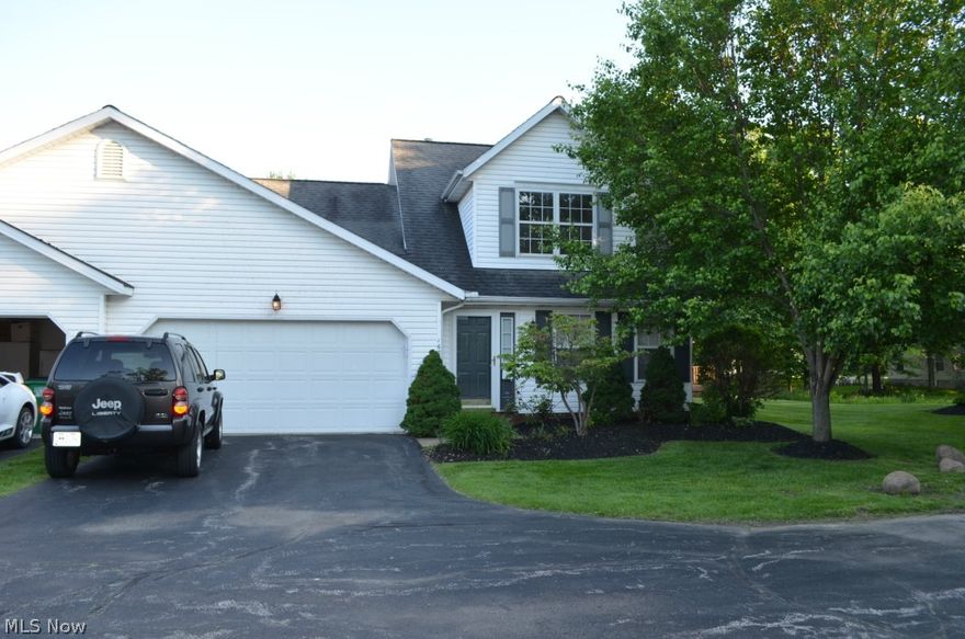 Great Buy in Painesville! This two bedroom Condo features a first floor master bedroom with its on bath. Great eat-in Kitchen with all the appliances included. Heading upstairs there's a nice size bedroom and a full bath. Also the upstairs has a loft which overlooks the living. Enjoy those nice summer days on the deck which is off the back of the home. And let not forget about the 2 car attach garage. Priced to sell call Today to schedule your private showing!