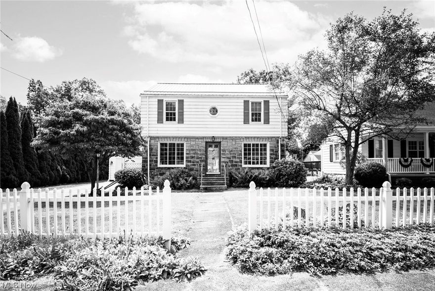 Charming and spacious 3 bedroom, 1 1/2 bathroom home!  This lovely property features beautiful hardwood floors and plenty of character throughout, including several built-ins.  The kitchen appliances all stay and there's a bonus room on the 2nd floor that can be used as an office, home gym, craft room, etc. Enjoy extra parking in the back of the property for when you entertain, and 3 sheds will take care of all of your storage needs.  The screened in sunporch is perfect for relaxing and taking in the view. It is insulated with vinyl windows and is both heated and air conditioned for year round use! The basement has an additional sink and urinal, and plenty of space for storage.  Enjoy all this home has to offer!