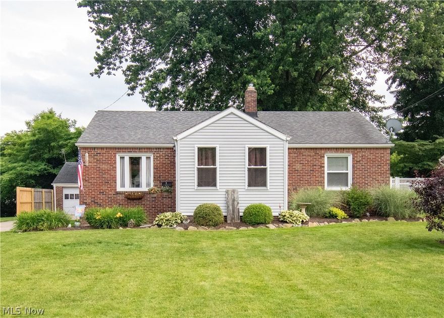 A MUST SEE!  This amazing, completely remodeled, brick & vinyl sided ranch is packed with charm! The main floor boasts a cozy living room that opens up to a fully updated kitchen and dining area, with all stainless steel appliances that stay! Hardwood floors under carpeting and small room in front can be used as office, mudroom, or even just for storage! Walk down the hall to find 3 bedrooms and a beautiful full bathroom, or take a stroll down to the spacious full basement that's partially finished- currently used as a family /media room- very versatile and would be great for entertaining, out-of-town guests...with half bathroom,  closets, and separate laundry area. Spend your summer nights  in recently added, enclosed and screened-in back porch - for a peaceful view of backyard greenery and above ground pool & deck!  2 car detached garage with electric- spacious driveway that expands along house in back, and pull down ladder to attic for even more storage space. Furnace and central air replaced in 2009, new roof, windows, electric; kitchen remodel, and appliances in 2012; vinyl siding replaced in 2018. Beautifully maintained, quiet location near Mill Creek Park, and close to everything... what more could you ask for?!  Hurry and schedule your viewing today!!!