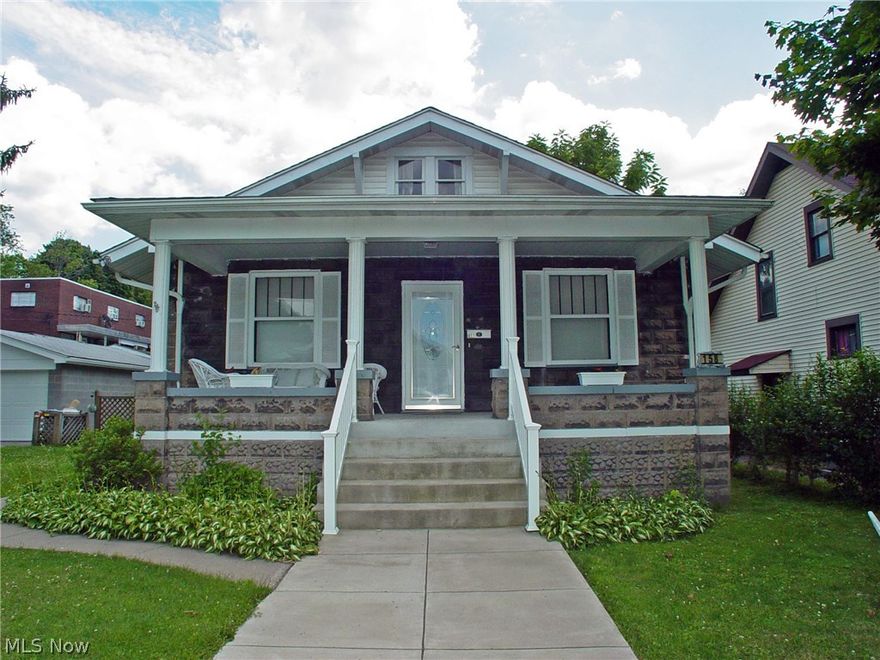 Don't waste money on rent when you can OWN this 2BR, 1 BA bungalow in downtown Wellsburg.  Formal living and dining rooms with beautiful woodwork, convenient first floor laundry.  Fenced in level back yard, 2 car detached garage with alley access.  Attic area could be converted into one or two bedrooms. This home is not in the flood zone.  Call today - this one will go quickly!