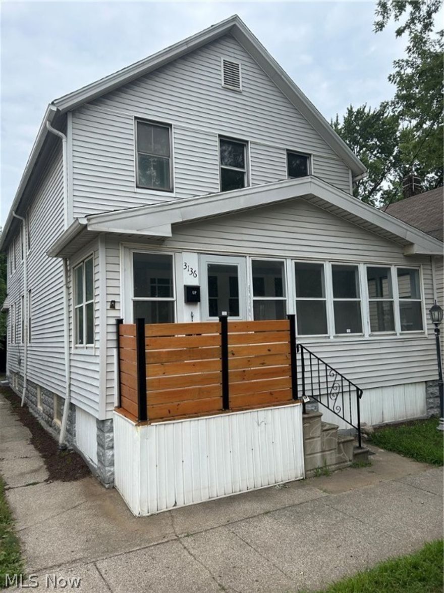 Clean, affordable housing located in the heart of Clevelands Westside. 1st floor unit, freshly painted, with vinyl flooring, ceilings fan fridge and stove with tons of space. Minutes from the Steelyard Commons, Tremont, Downtown Cleveland and much much more. Come make this house a home! Call listing agent to schedule appointment. Rental requirements:Credit score of 600+. 500 - 600 is considered conditional.Less than 3 items in collections, excluding student loan and medical. Monthly income of 2.5 times the amount of the monthly rent.Thorough Eviction Check. $50 Non Refundable App Fee for all Adults who will be occupying the property.Applications can only be completed online.Typical Security Deposit equivalent to one months rent,pending results of background checks. Tenants must have the electric and gas transferred into their name and obtain renters insurance prior to receiving keys to the property.