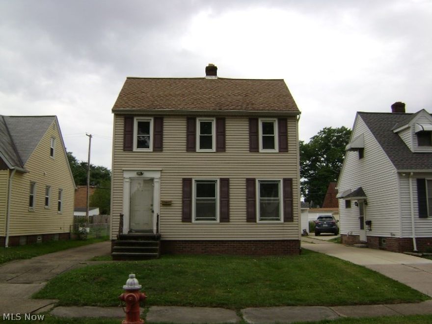 A Great Location Near Lakewood Border. 2 bedrooms 1 bath. Half Bath & Glass Block Wndws In Bsmt.