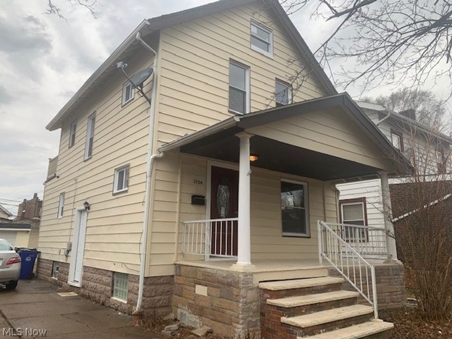 This colonial home is ready to move in . Everything has been completely updated from A Large living & dining room w/ laminate floor, fresh paint , new  windows, new  electrical and new plumbing.  The  kitchen has ceramic tile flooring with new Cabinets and new stainless steel fridge and dishwasher  and new Fancy exterior door , New drywall and new trim throughout house.   new Central Air.  Has a large 2 car garage   This is a great home waiting for new happy homeowners, move in and enjoy!