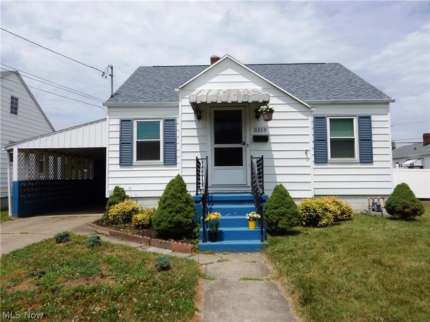 Priced to sell AND Seller will assist with Buyer's Closing Costs! This move in ready home has so much value packed into every square foot with the newer roof (2014), newer windows (2013), updated electrical, and a newer Hot Water Tank! The warm and inviting Living Room with it's recently refinished hardwood floors and sunny windows will be the focal point of all your gatherings! The Kitchen is a chef's dream, as it has 4 movable carts that you can move around to completely customize the layout as you choose! There is also a lighted cabinet space for displaying dishes or glasses! Both Bedrooms are spacious with ample closet space and plush carpeting! The Bathroom has had some recent updates but has kept the classic vibe with the original tiles remaining on the walls and tub / shower surround! The Family Room with a gas fireplace is one of the house's best features, as it could be converted to a "mother-in-law" suite with it's own private access from the Carport / Open Patio area or gain