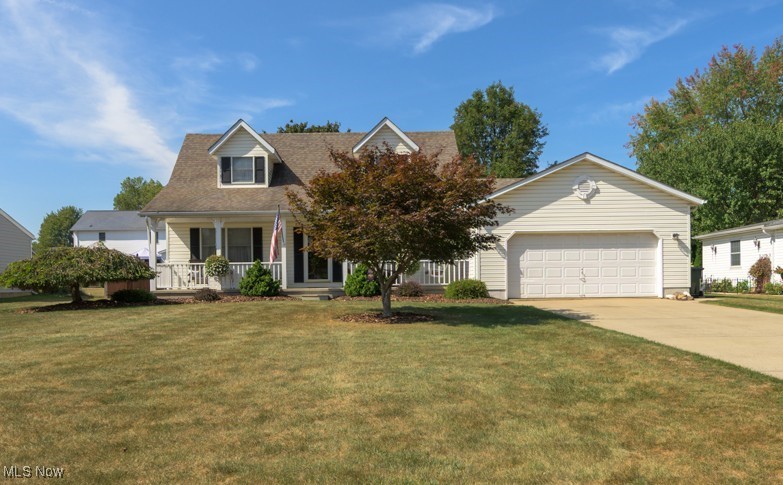 Beautiful and tastefully updated 4 BR 2.1 bath cape cod on nicely landscaped lot. Featuring an open eat in kitchen/family room with stacked stone fireplace, gorgeous updated kitchen with bay window and hardwood flooring throughout. Enjoy the light filled living room and watch the seasons change on the inviting front porch. First floor primary suite with hickory floors, ensuite bath and walk in closet. Three upstairs bedrooms provide ample space for family or a home office. Roomy updated full bath with natural light. The lower level is partially finished with tons of storage including a crawlspace! Extra large laundry area, rec room and workout area. The private backyard is fenced for safety and privacy. Enjoy a Fall barbeque or relaxing on the concrete patio with family and friends. No HOA! Close to soccer and baseball fields. Desirable Amherst schools, with community pool and playground, pavilion for gatherings. This home has been lovingly maintained and updated, don't wait, this one will not last!! Schedule your private showing today!