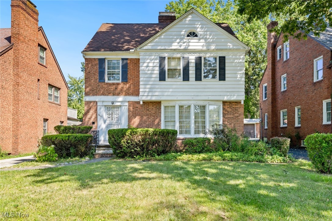 Colonial house being sold AS IS. Sturdy and full of potential in beautiful, historic Shaker Heights--a family-oriented community. There are three generous bedrooms, plus an additional bedroom on the 3rd floor. A full bathroom on the 2nd floor is accompanied by a half bath on the first floor and another half bath in the basement. Salvageable, original hardwood floors throughout, with the exceptions of the kitchen and bathrooms. Partially finished basement includes a full-size billiard table. This house has been with the same family for 40+ years and would be perfect for someone looking for a fixer-upper or an investor.