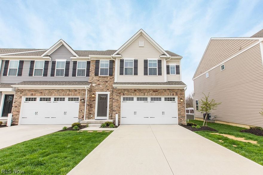 Welcome to your new home! This newer build townhouse in Brunswick has it all! Upon entering the home, you will immediately notice the open floor plan and high ceilings. In the kitchen is granite countertops with plenty of cabinets, a nice-sized pantry, and a large island with a breakfast bar. Located upstairs are three bedrooms, two full bathrooms, and a laundry room. The large primary bedroom has two large walk-in closets, and a full bathroom with a double sink. Located in the basement are the fourth bedroom, full bath, and an additional room that can be used as an office or bonus room of choice. Many upgrades throughout the home. You don't want to miss this one!