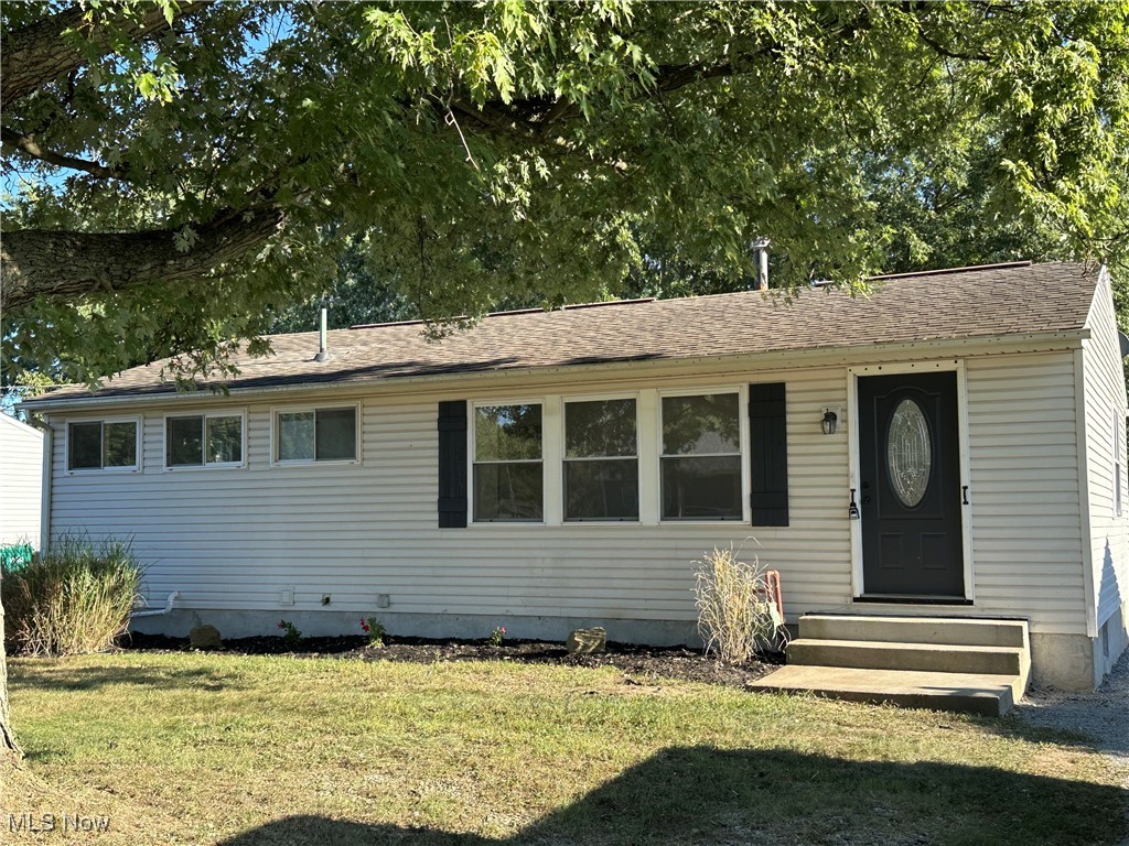 Come look at this COMPLETELY remodeled Perry Twp Ranch. Featuring and open floor plan with the renovated custom kitchen, complete with all new stainless appliances, breakfast bar, tons of cabinets, custom counters and plenty of lighting. Enjoy entertaining in the spacious living room yet still serve guests from the open kitchen view. Additionally on the first floor are three ample sized bedrooms all with closet space and plenty of natural light. The first floor bath has been tastefully done with na oversized shower, custom vanity, shiplap design walls, elegant fixtures color. The lower level adds an additional nearly 600 sf of living and entertaining space with the large rec room with industrial style ceilings, a spacious second bath complete with walk in shower, custom vanity as well as quality fixtures. Mechanics have not been left out here. New electric panel, updated plumbing and hot water tank, sump pumps, NEW HVAC as well as all lighting, glass block windows and updated vinyl windows.. This home is situation on a dead end street with a huge fenced lot ready for your touch and creativity. Ready for new owners to move in and enjoy!