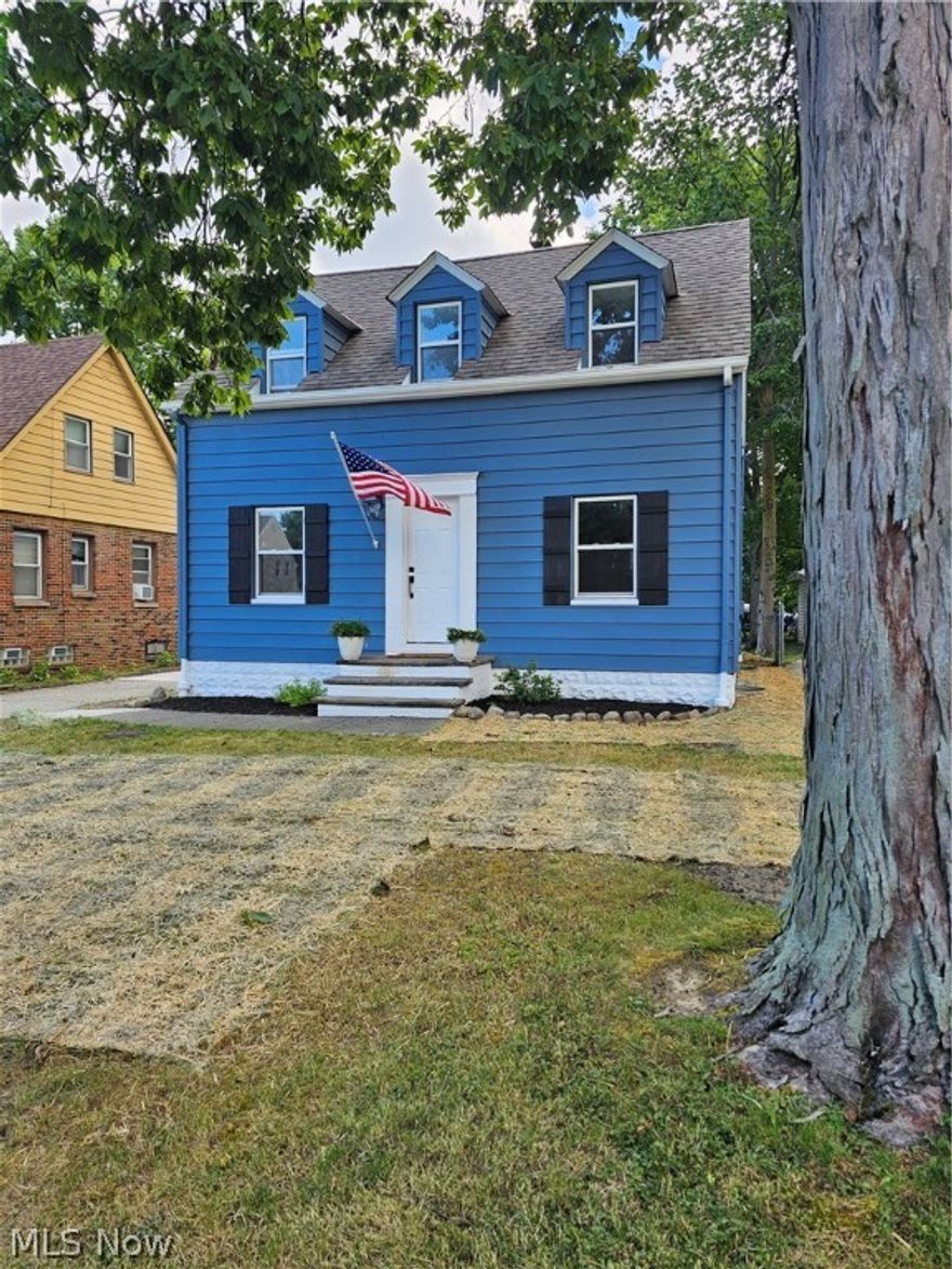3 bedroom, 2 bathroom fully renovated with brand new kitchen. New carpet and flooring throughout . One bedroom and one bathroom on main level. Two bedroom upstairs and full bathroom upstairs.