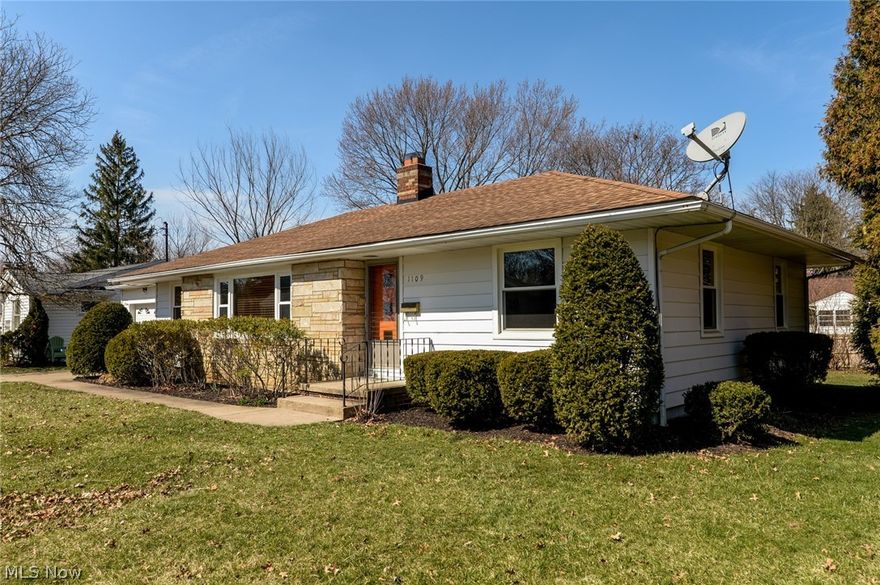 Pristine ranch that is in true move in condition. Great location on the West Side, Tucked away Off Garman Rd and Castle Blvd. Walk to Stan Hywet Hall & Gardens. Beautiful hardwood flooring in the bedrooms, Stone fireplace in the living room, plenty of storage and counter top space in the kitchen, nice fenced back yard for outdoor gatherings. This property has been gone over with a fine tooth comb, every inch has been professionally touched and manicured for the new buyers can imagine how well this home lives and falling in love with it as much as the former owners have enjoyed the neighborhood and living here. Many updates throughout brand new floorings, fresh new paint throughout, new main bath, disposal, replacement windows.