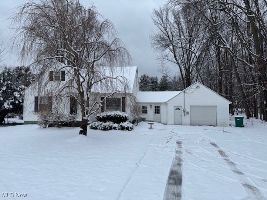 Updated 3 Bdrm 2 Bath Bungalow in Mentor.   Remodeled Kitchen with all appliances.   Open floor plan with new laminate flooring.  Dormer bedroom w/full bath.  I-car attached garage.  Large yard.