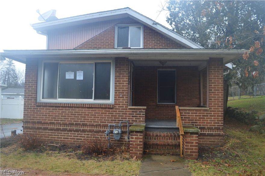 Come on Home! This 3 Bedroom, Brick Bungalow is calling to you!  Full basement and garage for plenty of storage & all your treasures!  Clean efficient gas heat to keep you warm and cozy all winter.  Central air to keep you cool all summer!   This HUD owned home is easy to see, and easy to own!  Call your favorite Realtor, and ask to see it today!