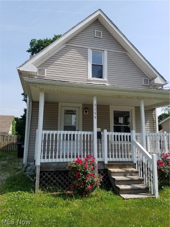 Cute 2 BR 2 Story in Kenmore neighborhood. Vinyl sided, nice front porch. Mud room off back of kitchen. Kitchen opens up nicely to the DR. Replacement windows. Big fenced yard and shed. Super affordable living! This is a Fannie Mae HomePath Property.