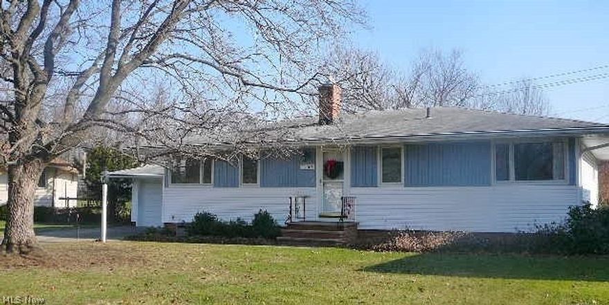 Original owners have lovingly cared for this 3 bedroom 2 full bath ranch located on a quiet cul de sac street.  This house has plenty of natural daylight.  Newer pella windows throughout. Neutral decor, natural woodwork and hard wood floors in all bedrooms.  Living room and dining room are carpeted.  Eat in kitchen has delightful corner window and double ovens.  All kitchen appliances as well as washer and dryer are included.  Roof ( with tear off ) within the past 15 years with leaf guard rain gutters, furnace and air withing the past 10, windows within the past 5. Master bedroom has a full bath.  Neighborhood park just a block away.  Just blocks away from Parma Heights Pool and tennis courts, Library,  and Greenbriar Theatre.  Close to Cleveland Metro Park, Cleveland Hopkins International, Parma City Hospital, and the New Shops of Parma Town. * bookcases in the living room are not attached and do not stay with the house.