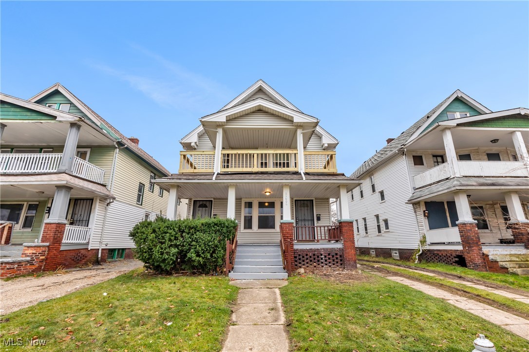 Large and updated cash cow in the Glenville neighborhood! Roomy two bedroom units with large living and dining rooms make this a great option for investors and home buyers who want to live in one unit and rent the other. Each unit features updated kitchens and bath, freshly painted rooms whilst preserving the natural woodwork through out, new carpet and large porches for relaxing or entertaining.