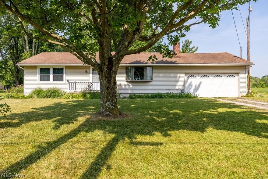 Located in the heart of Lagrange, this ranch style home has 3 bedrooms and 1 and 1/2 baths. Features include a fireplace in the living room with a wood burning stove, enclosed porch, large eat-in kitchen, full basement, natural gas heat, central air, 1 and 1/2 car attached garage and a 24x32 detached garage. Situated at the end of a dead-end street on almost an acre lot. Keystone School District and less than 10 minutes to 10/480. Call for your showing today!