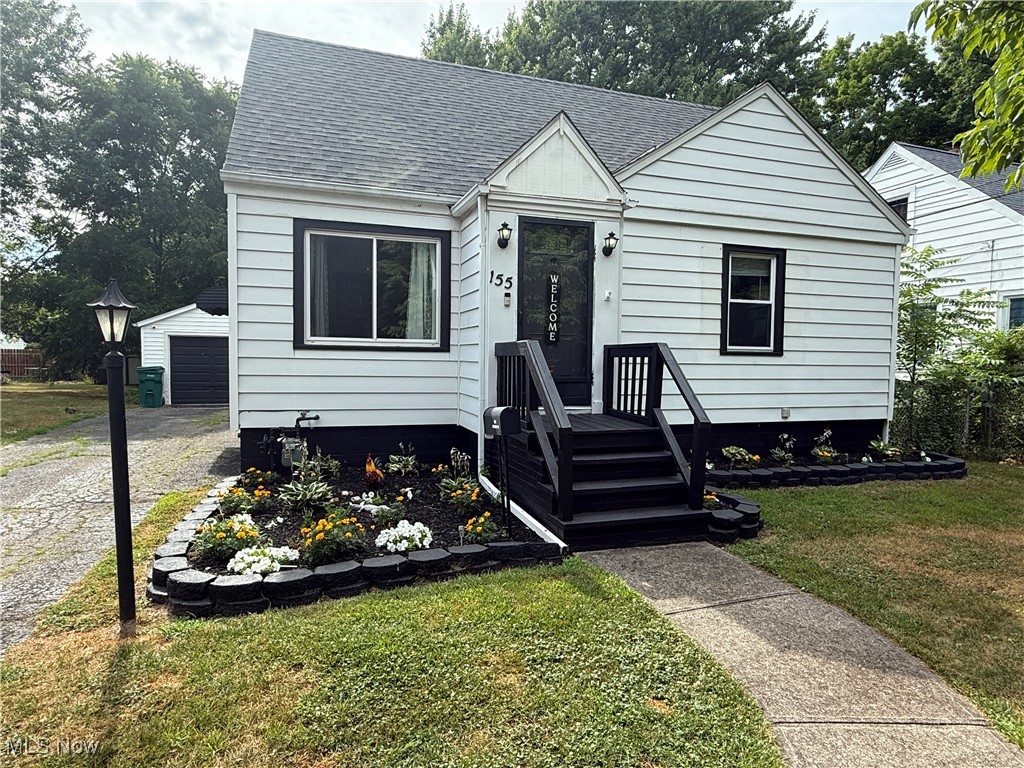 Welcome to this charming 3-bedroom Cape Cod. Features include fresh paint inside and out, offering great curb appeal and a move-in ready interior. The home includes a bonus upstairs room with a huge walk-in closet, perfect for an office, playroom, or a third bedroom. Finished attic adds another 326 sq. ft. to the total sq footage of the house!! Located in a quiet, friendly neighborhood. You'll enjoy being close to shopping, dining, and nearby parks. All appliances stay, including washer and dryer. A great opportunity in a convenient location — don’t miss it!