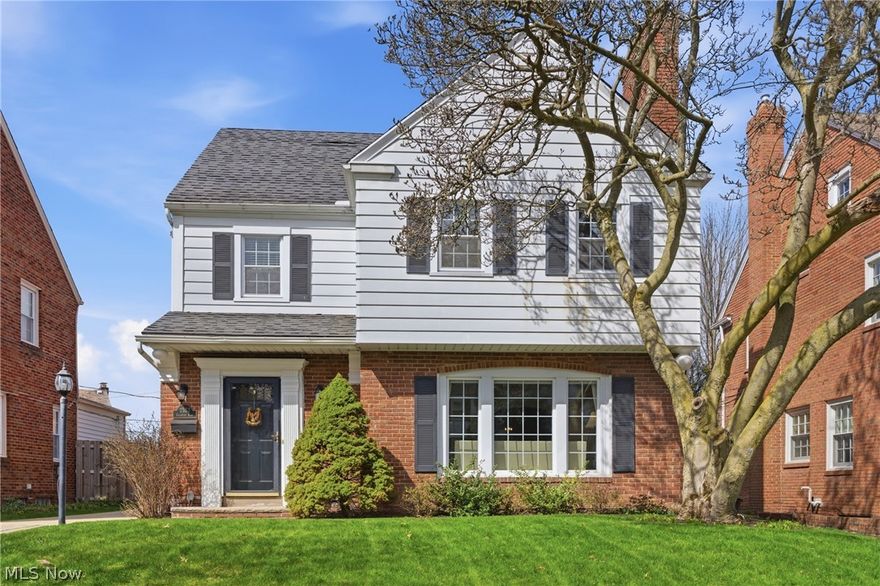 Set along one of University Heights’ beloved tree-lined streets, this classic home offers the charm, warmth, and everyday livability buyers are searching for. With a magnolia tree soon to bloom in the front yard, the setting feels as special as the home itself. Inside, natural light pours through the living spaces, highlighting hardwood floors, crown molding, and a welcoming fireplace that anchors the living room. The layout strikes a rare balance — each room feels distinct and purposeful, yet flows effortlessly for both daily living and entertaining. The dining room’s wainscoting adds a timeless touch, while the updated kitchen features marble countertops and provides ample storage. A true standout, the great room showcases vaulted ceilings with wood beams and opens to the backyard — an ideal space for cozy movie nights or gathering with friends. Outside, enjoy space to grill, patio and raised garden beds ready for your next season of blooms. The second floor offers three comfortable bedrooms and a full bathroom with both a separate tub and shower, while the third floor provides a private fourth bedroom and an additional full bath featuring a charming original clawfoot tub — perfect for guests, a home office, or a tucked-away retreat. Finally, a finished lower level with a wet bar, offering even more room to relax and entertain. Updates include: Dishwasher (2025), AC (2024), Shower & Bath Reglazed (2024), Fence with Gate (2020), Whole Home Duct Cleaning (2019) and Fresh Paint & Trim. Full list provided upon request. A short walk from Walter Stinson Community Park (“The Walt”), known for its beloved community events, playground, and green space. Convenient to shopping, dining, and everyday amenities — with a new Trader Joe’s coming to University Heights this fall. Easy access to John Carroll University, University Circle with the region’s renowned cultural institutions, downtown Cleveland and major hospitals.