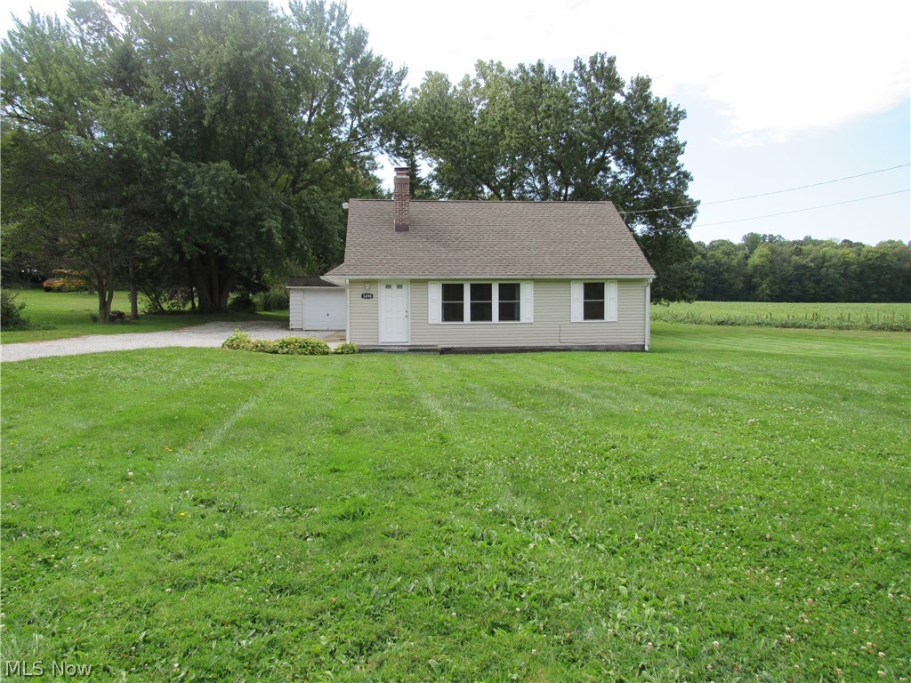 What a great home on 2 beautiful acres in Shalersville Township with wonderful views from all around. This lovely 2 bedroom home has a newer roof, windows, gutters, hot water tank, air conditioning window unit, appliances and electrical box. The large living room has a wood burning fireplace. The upstairs bedroom is just like a master suite with a large bedroom, a big closet and a separate area that you can use for a sitting area, an office or what ever you want. The kitchen is gorgeous with its cherry finished cabinets and stainless steel appliances, The whole house has been recently remodeled. This property has been recently surveyed from a larger parcel Great location. Won't last