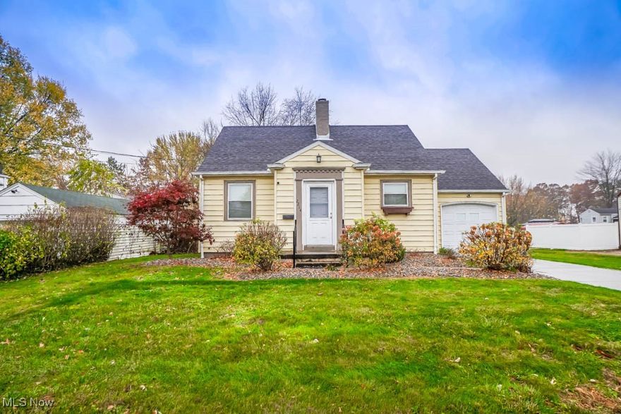 Enjoy easy living in this nicely updated 3 bedroom bungalow in Plain LSD! A newer roof, windows, furnace, A/C, and hot water tank provide peace of mind, while great curb appeal sets the stage. Step inside to a sunken living room featuring luxury vinyl flooring and a cozy fireplace with a new gas insert. The eat-in kitchen includes newer stainless steel appliances and offers easy access to the attached one car garage. Two main floor bedrooms have ample closet space and share an updated full bath with a tiled step in shower. Upstairs, a third bedroom boasts built-in storage for clothes and personal belongings. The waterproofed full basement extends your living options, perfect for a home office or rec room. With an easy to maintain yard, tidy landscaping, and a prime location near all amenities, this is the perfect place to call home. Schedule your showing today!