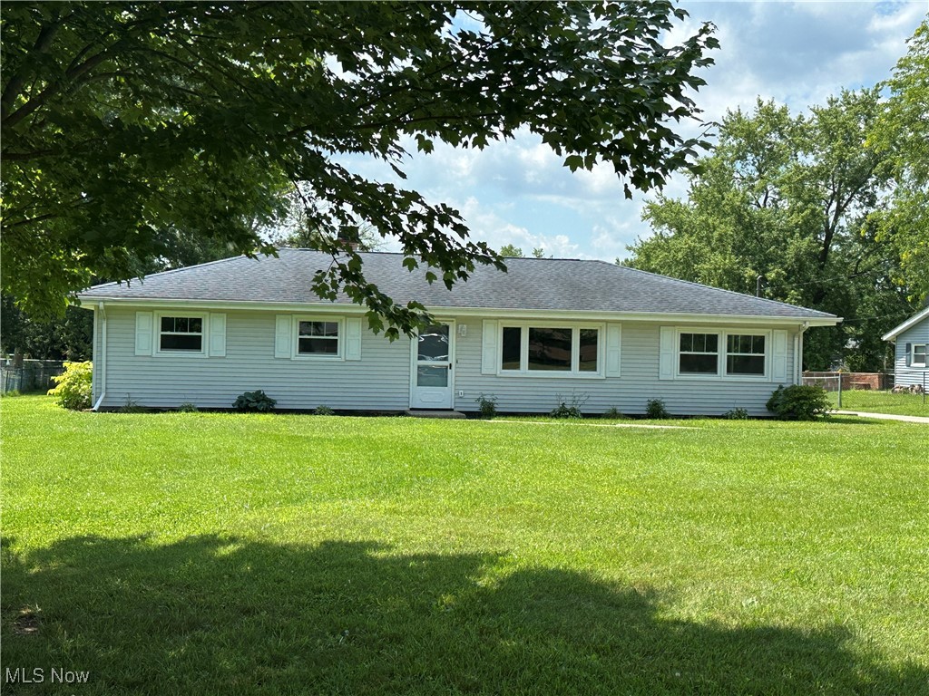 Completely renovated ranch with attached two car side entry garage. Loads of potential with this ranch which sits on 0.53 acres. Updates include Vinyl Windows in 2018; Hot Water Heater in 2018; Asphalt Roof in 2015; Vinyl Siding in 2015, Furnace in 2014n AC in 2025, Garage Door & Opener in 2025, Appliances in 2025, Concrete Drive in 2025, Laminate Flooring in all room except bedroom in 2025, Slider off of Family Room in 2025, 100 amp. Electric Panel in 2025 and Kitchen Cabinets, Drawers (soft close) & Granite Counter Tops were replaced in 2025. Large back yard is fenced giving you lots of space for children, pets or just for private entertaining. This home is located in a quiet neighborhood within a close commute to major highways, dining, shopping and entertainment opportunities. Owners have added a lot of attention to detail in upgraded this house to as close to new as possible. Call for your private tour today.