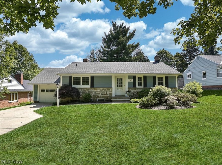 GREAT NEW PRICE!! DESIRABLE RANCH COMPLETELY RENOVATED WITH SOPHISTICATED STYLE! CHARM OF OLD MEETS STYLE OF NEW. 2ND OWNER OF WELL CONSTRUCTED HOME TRANSFORMED THIS HOME FROM THE VAULTED WOOD DETAILED CEILING IN THE FAMILY ROOM W STONE WOOD BURNING FIREPLACE TO THE ENGINEERED WOOD FLOORS THROUGHOUT THE LIVING AREAS. GOURMET KITCHEN WITH CUSTOM WHITE CABINETRY AND HONED GRANITE COUNTERS, ALL 2020 NEW STAINLESS SAMSUNG APPLIANCES (5 YR WARRANTIES) AND BREAKFAST BAR. MASTER SUITE RECONFIGURED WITH SPACE FROM SUNROOM WITH WALL OF WINDOWS AND DOOR TO THE NEWLY LAID DECK THAT WRAPS OVER TO THE ENTRY TO THE GREAT ROOM. MASTER BATH WITH OVERSIZED TILED SHOWER W GLASS DOOR DOUBLE VANITY W GRANITE AND DESIGNER LIGHTING AND HEATED FLOORING! WALK IN CLOSET WITH BUILT IN CABINETRY.  2 OTHER BEDROOMS EACH WITH CLOSETS INCLUDING BUILT IN DRESSING DRAWERS. HALF BATH OFF THE KITCHEN THAT LEADS TO FINISHED LOWER LEVEL REC ROOM COMPLETE WITH 2ND WOOD BURNING FIREPLACE. SLIDING BARN DOOR LEADING TO EXTRA