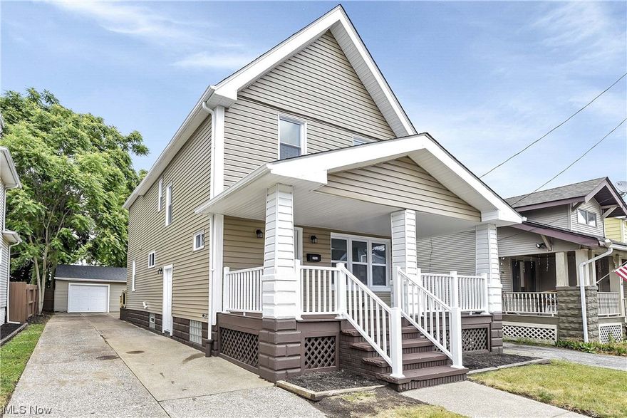 Welcome To This Stunning, Fully Remodeled Home, Where No Detail Has Been Overlooked. Energy Efficient Features & A Perfect Blend Of Modern Upgrades & Rustic Charm. Boasting Five Bedrooms & 1.5 Baths, There Is Plenty Of Space For Everyone. Beautiful Renovated Kitchen Featuring White Shaker Cabinets w/ Brushed Nickel Hardware, Live Edge Natural Wood Countertops & All Energy Star Stainless Appliances. Convenient First Floor Laundry/Utility Room & Half Bath. Luxury Vinyl Plank Flooring Spans The Entire First Floor Offering A Seamless & Low Maintenance Surface. Inviting Living Room & Dining Room Provide A Welcoming Atmosphere For Relaxing With Family & Friends. Adding To The Rustic Theme, A Barn Door Leads To a Versatile First Floor Bedroom. The Second Floor Features Three Additional Bedrooms and Bonus Room, All With New Carpeting. Master Bedroom With Two Large Closets w/ Ample Storage Space. Fully Renovated Main Bathroom.  Basement w/ Glass Block Windows & Large Storage Closet. Every Inch