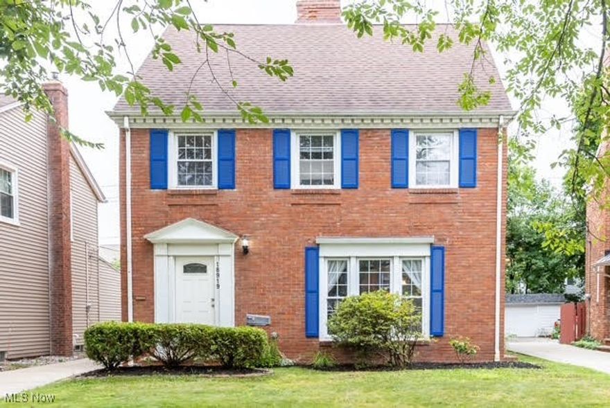 Welcome to this beautifully maintained 4-bedroom, 2.5-bath colonial offering 2030 square feet of living space in the heart of Shaker Heights. Classic architecture and loving maintenance meets modern updates, making this home both timeless and move-in ready. Inside, you'll find a spacious layout highlighted by two fireplaces, a cozy sunroom overlooking the backyard, and a partially finished basement that provides extra living or recreational space. The kitchen features granite countertops, soft-close cabinetry, and newer windows throughout the home, filling each room with natural light. The second floor hosts three bedrooms, including one with access to a private deck, perfect for enjoying morning coffee or evening sunsets. The finished third floor serves as a versatile retreat, complete with two closets and a full bath, ideal as a primary suite, guest suite, or home office. Additional highlights include a two-car garage, inviting curb appeal, and a sought-after location close to schools, parks, shopping, and dining. This home combines the charm of Shaker Heights architecture with thoughtful updates, making it the perfect blend of comfort and style. A 1 year home warranty will be provided to the buyer for extra peace of mind. 60 inch TV mounted above the fireplace in the living room will stay for the buyer. This home is Shaker Heights Point of Sale Compliant as of August 15, 2025.