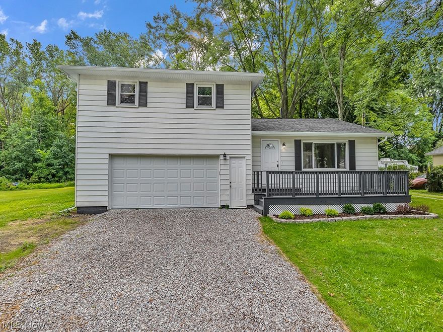 BEAUTIFULLY REMODELLED FROM TOP TO BOTTOM.   Over 2600 sq ft of finished space in the heart of North Ridgeville.  Spacious Kitchen with, New Shaker White Cabinets and Stainless steel appliances.  4 large bedrooms up stairs.  Extra Finished Space in the basement.  Deck on front of house and patio in rear.  Brand New Roof; Brand New Furnace; Brand New A/C Unit.  Too many upgrades to list; don't miss this one before it's gone!