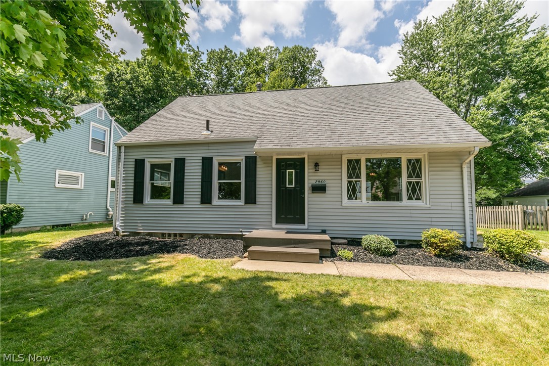 Welcome to this darling Cape Cod home in Cuyahoga Falls! The family room has a stunning front window to allow the natural light to shine in and beautiful hardwood floors. The family room opens to the dining area and an updated kitchen! The kitchen boosts charming cupboards that accent the quartz counter tops, subway tile and stainless steel appliances. There are 4 nicely sized bedrooms with hardwood floors! Both bathrooms have been updated. A large back yard to spend these nice Ohio summer days with a cookout. Do not miss out on this one!