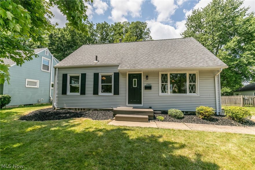 Welcome to this darling Cape Cod home in Cuyahoga Falls! The family room has a stunning  front window to allow the natural light to shine in and beautiful hardwood floors. The family room opens to the dining area and an updated kitchen! The kitchen boosts charming cupboards that accent the quartz counter tops, subway tile and stainless steel appliances. There are 4 nicely sized bedrooms with hardwood floors!  Both bathrooms have been updated. A large back yard to spend these nice Ohio summer days with a cookout. Do not miss out on this one!
