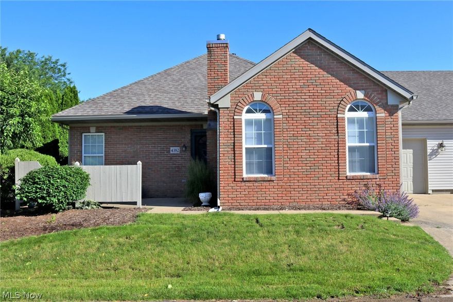 Beautifully maintained turnkey, 2 bedroom/2 bath condo, located in private north end community.  Enjoy lovely city views within walking distance of north end amenities, including restaurants and shopping.  A large vaulted ceiling great room and warm gas burning fireplace welcomes you home. All appliances stay, including washer and dryer located in laundry room off of kitchen.  Updates include solid surface counter tops, wainscoting, painting, flooring and more.  Don't miss this gem!