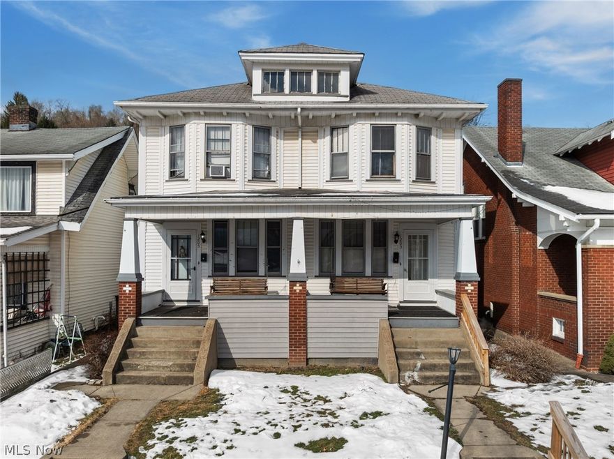 This duplex is perfect for investors or someone looking to offset their mortgage with one side paying for most, if not all, of the payment! Each side is laid out exactly the same featuring 3 bedrooms and 1 full bath per unit. Tenants pay all utilities and groundskeeping. Total income from property is $1,900 per month. The leases expire in September and March of 2026 and then go on a month-to-month basis. Don't let this opportunity fall through the cracks! Please give a minimum of 24 hours notice for showings as the units are occupied.