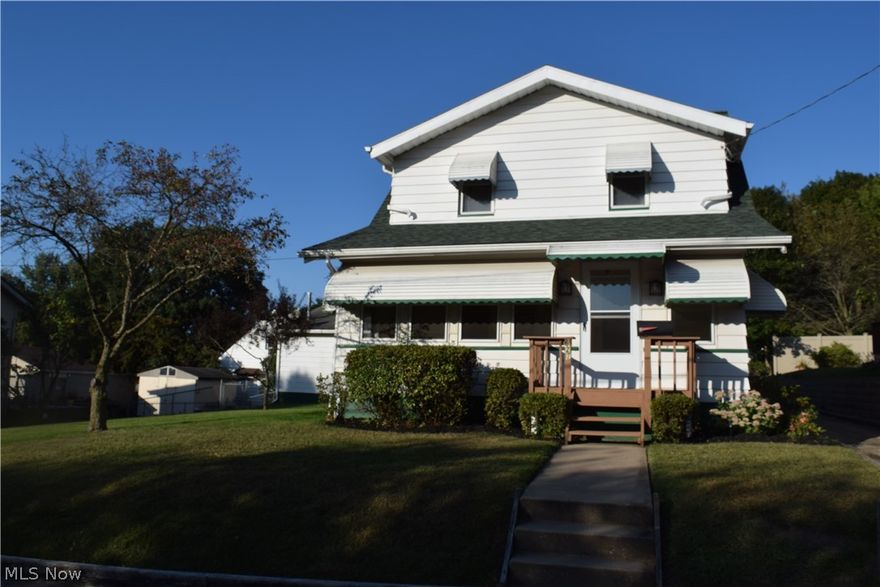 Owners have loved this home since 1963!  3 bedroom, 1 1/2 bath colonial on 2 parcels.  Enclosed front porch and covered deck.  Living room and dining room.  Great location to park, high school, and middle school.  Oversized 2 car garage.  Dog kennel.  Updates include hot water tank (2018), A/C (2015), shingles (2015), and vinyl windows (2009).